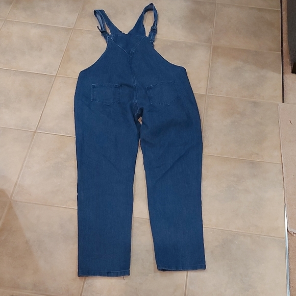 Classic Blue Denim Overalls - Picture 4 of 7
